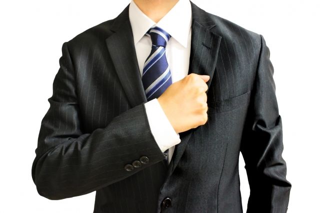 自信のあるビジネスマン
